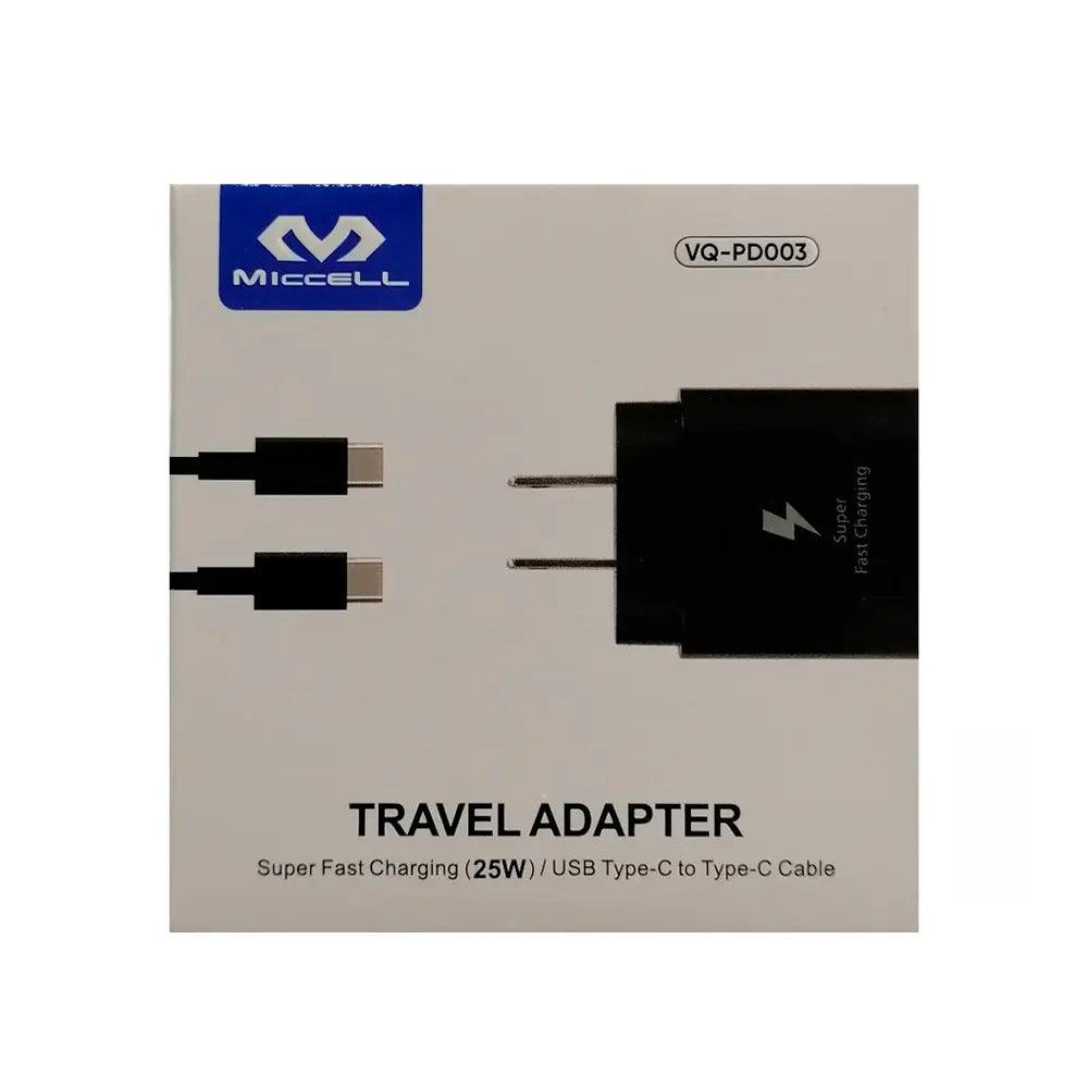 caja tipo-c adaptador de viaje vq-pd003