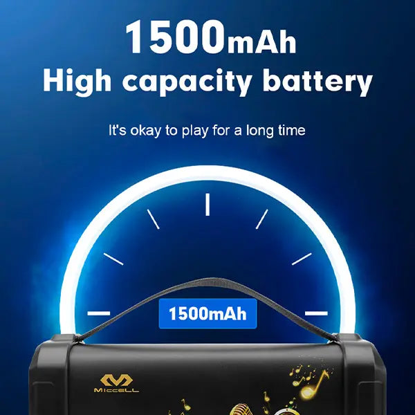 1500mah alta capacidad de bateria