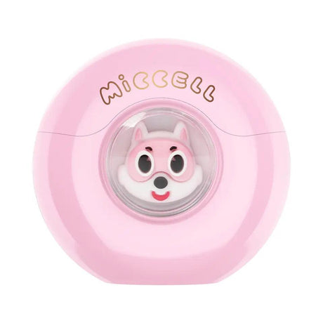 audífonos Cartoon TWS marca miccell color rosado