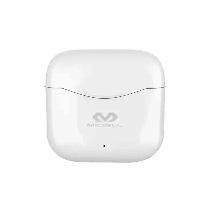 case de audífonos TWS color blanco VQ-BH62 marca Miccell