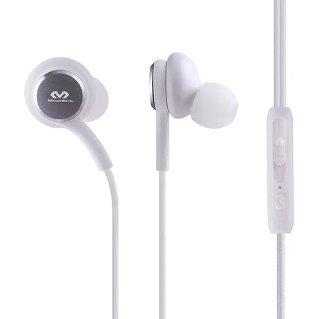 audífonos con cable y control color blanco VQ-H04 Miccell 3.5mm