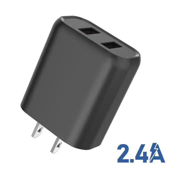 cargador dual USB carga de 2.4A