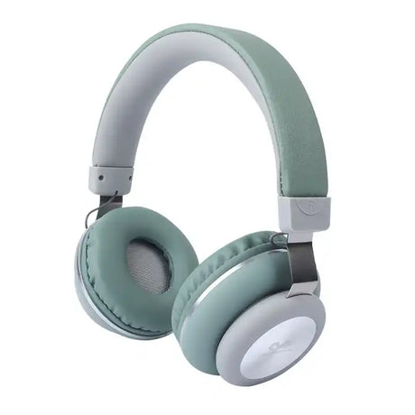 cascos inalámbricos vq-sh03 color azul verde